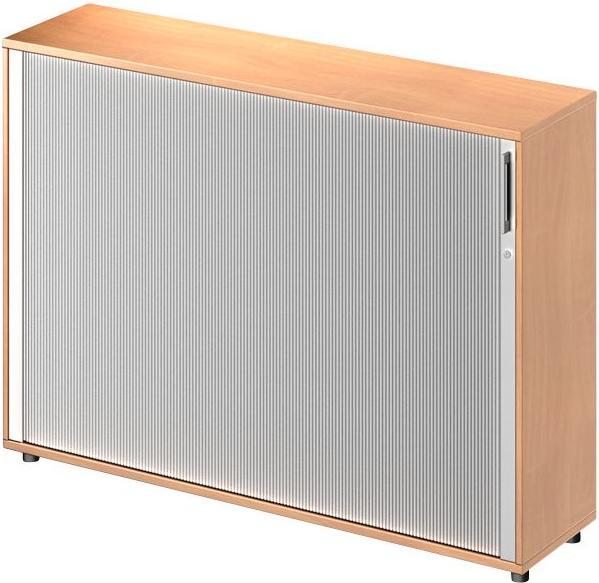 Actual product image Schäfer Shop TETRIS WOOD transverse roller shutter cupboard
