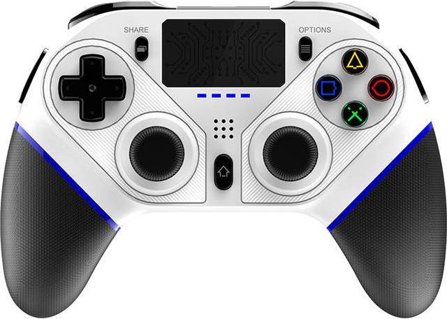 Actual product image iPega Ninja PG-P4010B Wireless Gaming Controller touchpad PS4 (white) (PS4)