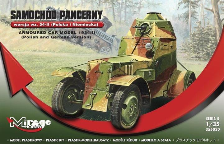 Produktbild Mirage Hobby Armoured car model 1934/II polish+german
