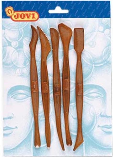 Actual product image Jovi Modelling tool brown 5 pcs.