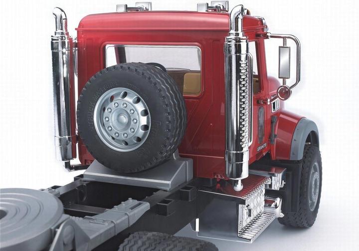 Produktbild Bruder Mack Granite LKW mit Tieflader und Bagger
