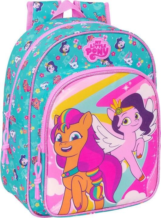 My Little Pony Sac à dos scolaire Magic rose turquoise 26 x 34 x 11 cm