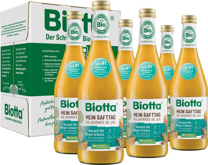 Biotta Mein Safttag Nr. 1 (6 x 50 cl)