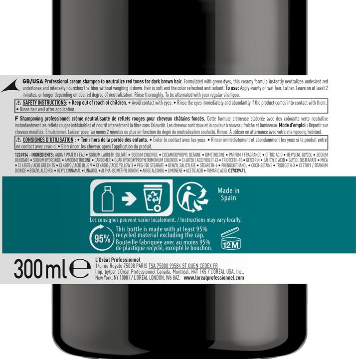 Produktbild L'Oréal Professionnel Série Expert Chroma Crème (300 ml, Flüssiges Shampoo)
