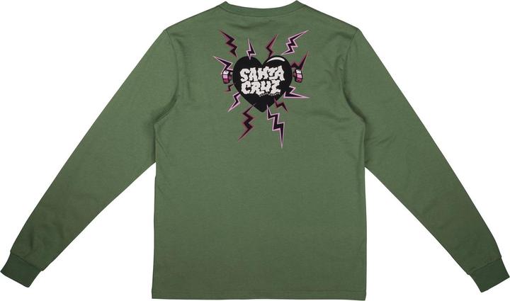 Actual product image Santa Cruz Electro Heart Longsleeve (8)