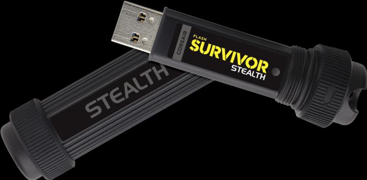 Image du produit Corsair Flash Survivor Stealth (128 Go, USB-A, USB 3.0)