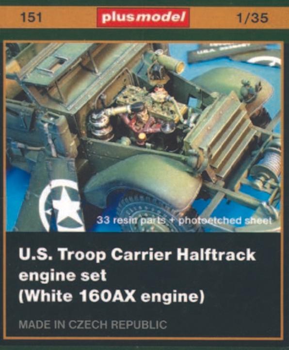 Immagine prodotto Plus Model Set di motori per aliscafi delle truppe americane (motore bianco 160AX)