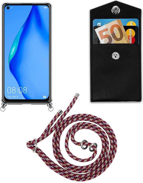 Produktbild Cadorabo TPU Handy Kette SILBER Cover