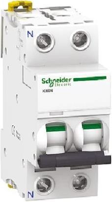 Produktbild Schneider Electric Acti9 iC60N MCB 1+N Pole 6A Curve C