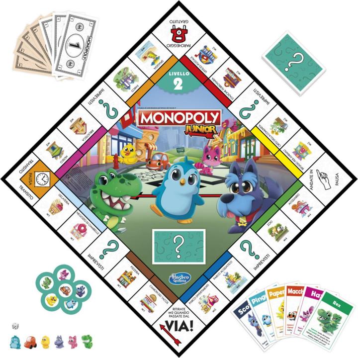 Immagine prodotto Monopoly Junior (Italiano)