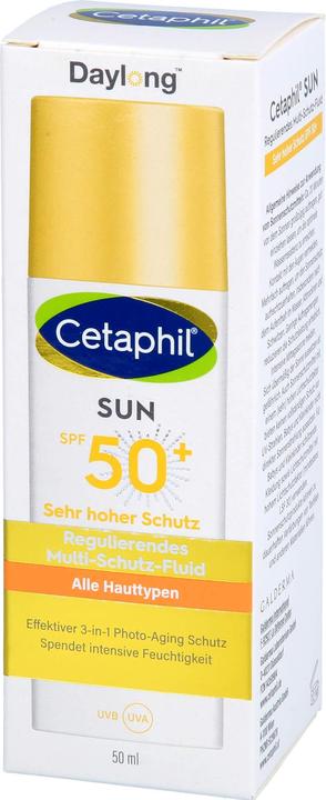 Produktbild Daylong Cetaphil sun SPF 50+ Multi-Schutz-Fluid Gesicht, 50 ml Lotion (Sonnenlotion, SPF 50+, 50 ml)