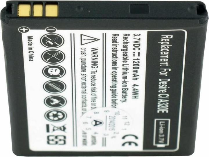 Actual product image HTC Desire C Battery BA S850