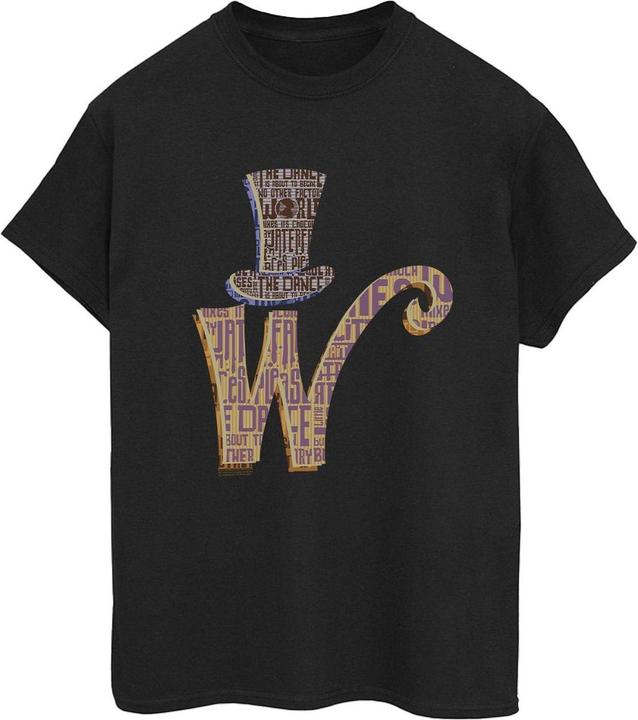 Produktbild Willy Wonka & the Chocolate Factory W Logo Hat TShirt (XXL)