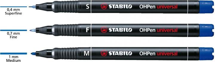 Produktbild STABILO OHPen universal Folienstift permanent (Schwarz, 1 x)
