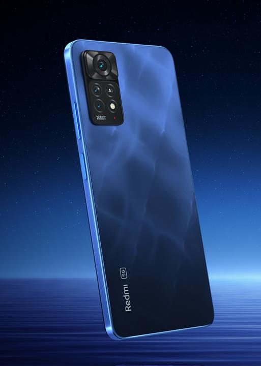 Produktbild Xiaomi Redmi Note 11 Pro 5G (128 GB, Atlantic Blue, 6.67", Hybrid Dual SIM, 108 Mpx, 5G)