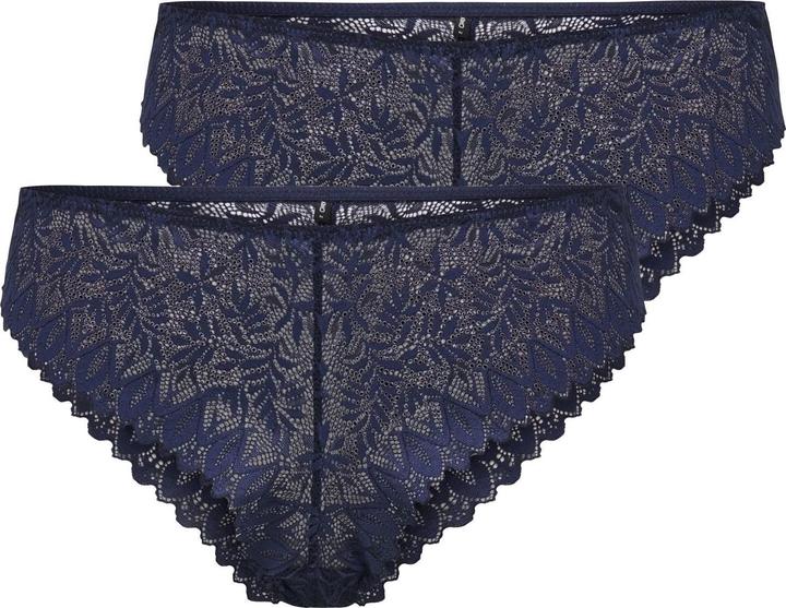 Only 2er-Pack Spitzen Briefs (M, 2er Pack)
