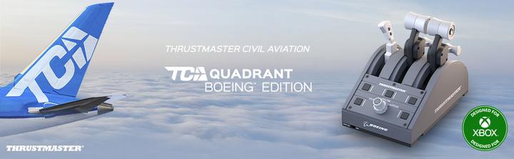 Actual product image Thrustmaster TCA Quadrant Boeing Edition (Xbox Series S, Xbox One S, PC, Xbox One X, Xbox Series X)