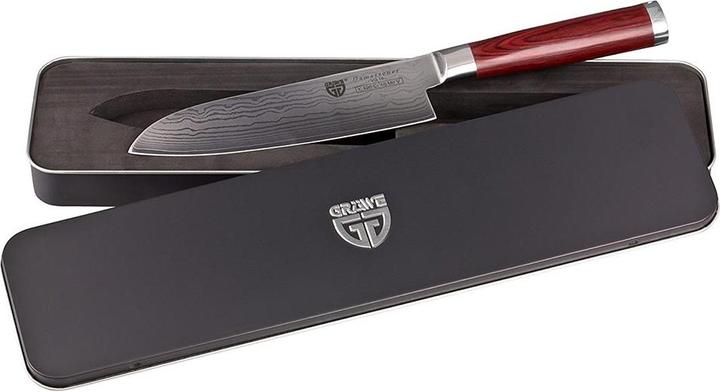 Actual product image Gräwe Damascus steel knife 17.5 cm (17.50 cm)