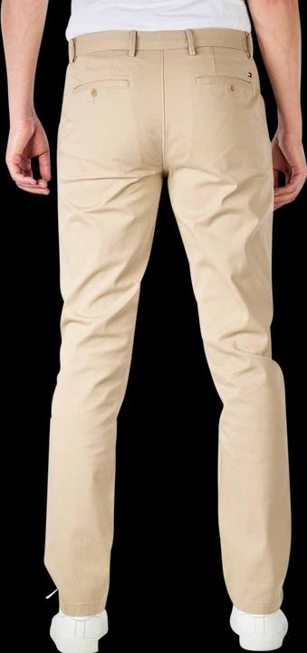 Actual product image Tommy Hilfiger Pima Cotton Denton Chino Straight Fit Kakhi (W33/L32)