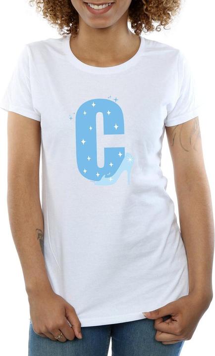 Immagine prodotto Disney Alphabet C Is For Cinderella Maglietta Donna (S)