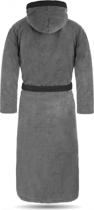 Image du produit Normani Peignoir de bain en coton éponge pour femme, bicolore - OEKO-TEX® 100 - 8783 (XL)