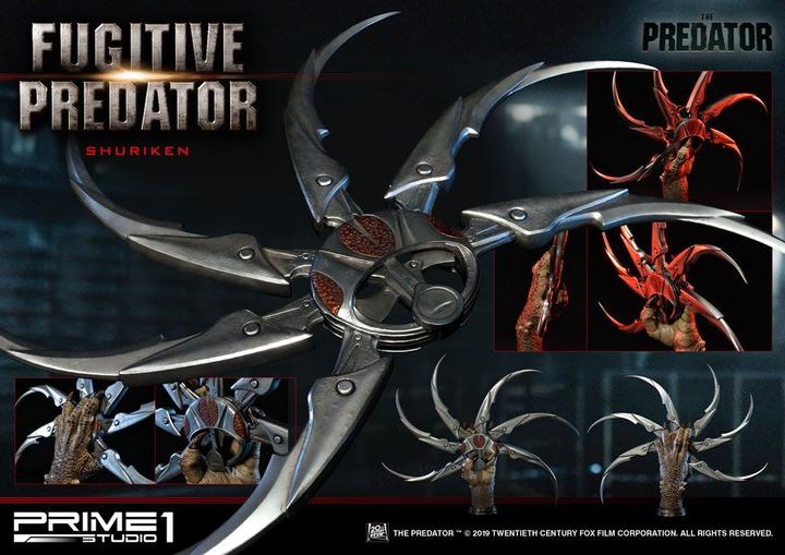 Image du produit Prime 1 Studio Predator 2018 buste 1/1 Fugitif Predator Shuriken 65 cm