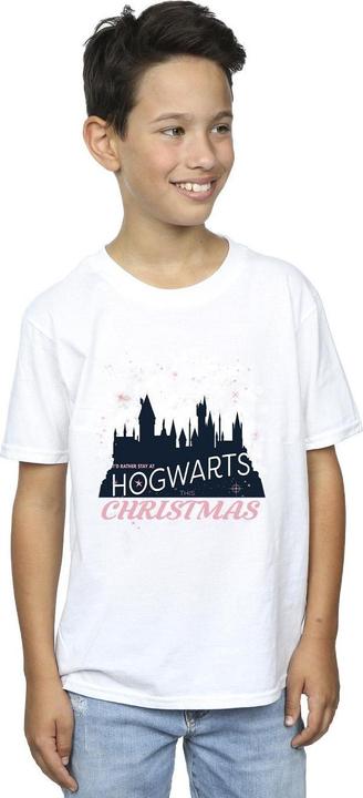 Actual product image Boys Hogwarts Christmas T-Shirt (152, 158)