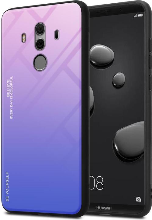 Produktbild Cadorabo TPU 2 Farben Glas Cover (Huawei Mate 10 Pro)