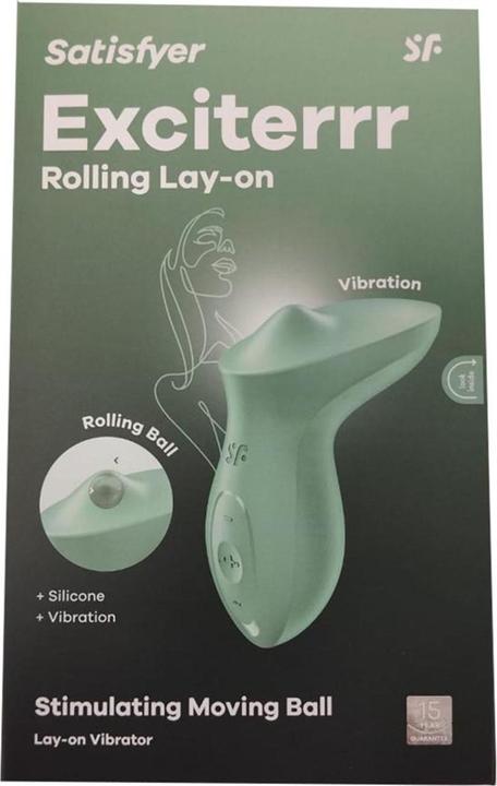 Immagine prodotto Satisfyer Exciterrr | 12,5 cm | vibratore da appoggio | stimolazione clitoridea | stimolatore mobile