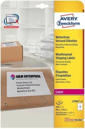 Actual product image Avery Purpose form L7994