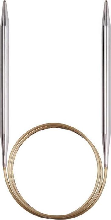 addi Gustav Selter GmbH & Co. KG AD1057060-07.00 Ago da maglia circolare, metallo, argento/oro