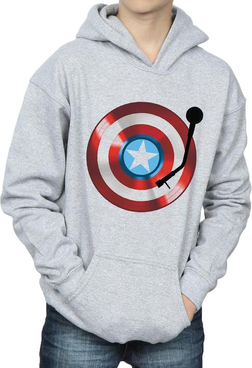 Produktbild Captain America Turntable Kapuzenpullover Jungen (128)