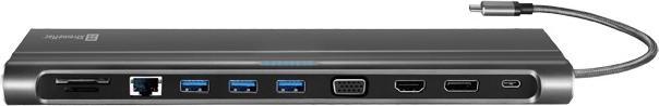 Actual product image XtremeMac Type-C Hub Station - 12 Ports (USB-A, USB-C, 12 Ports)