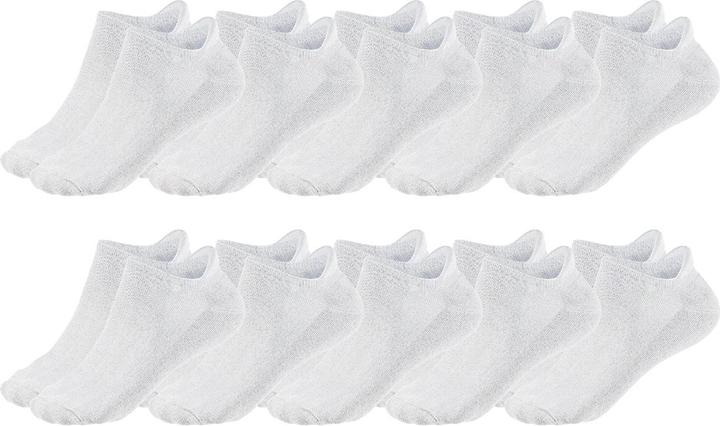 Actual product image Alpensocken 10 Pack Silver Sneaker Socks (pack of 10, 44 - 48)