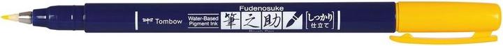 Actual product image Tombow FUDENOSUKE HARD - Calligraphy pencil (Yellow, 3 mm, 1 x)