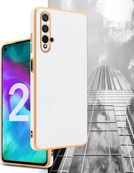 Actual product image Cadorabo Case for Honor 20 / 20S / Huawei NOVA 5T in TPU with camera protection LM130 Style (Huawei Nova 5T, TCL 20S, K20)