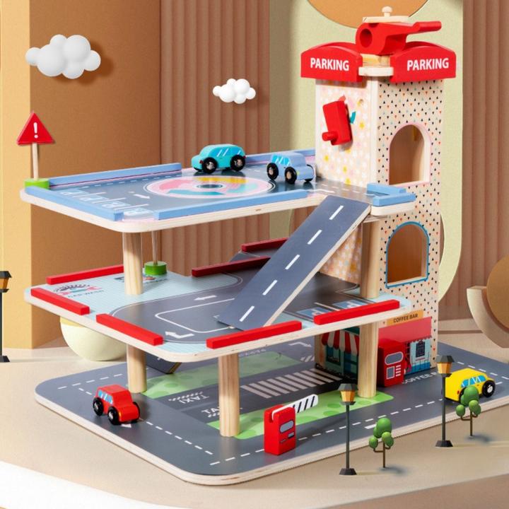 Actual product image Hermex Wooden multi-storey car park