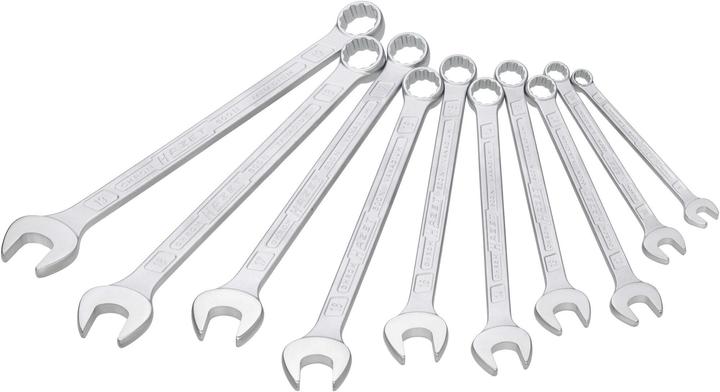 Image du produit HAZET Jeu de clés mixtes 600SPC/10 ∙ Profil Traction à 12 pans extérieurs ∙ 8 - 19 ∙ Nombre d'outil… (8 mm, 10 mm, 12 mm, 13 mm, 14 mm, 15 mm, 16 mm, 17 mm, 18 mm, 19 mm)