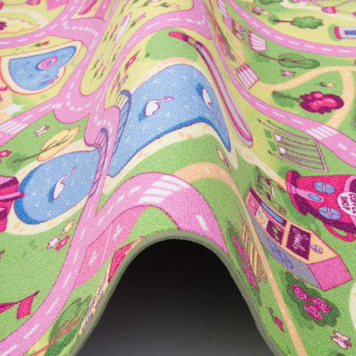 Actual product image Pergamon Strassenteppich Beidseitig Strassenlandschaften (160 x 160 cm)