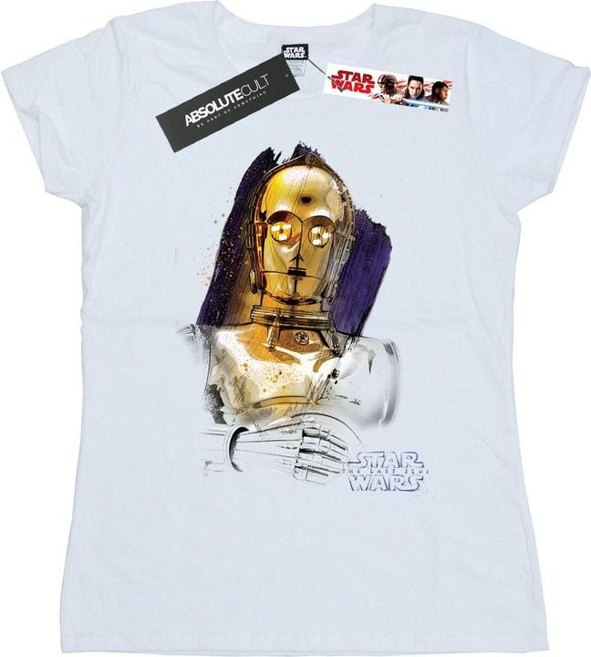 Star Wars The Last Jedi C3PO Brushed TShirt (L)
