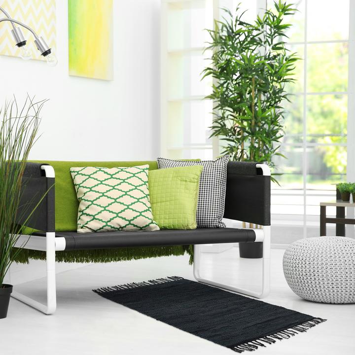 Actual product image Relaxdays Braided runner rug (60 x 110 cm)