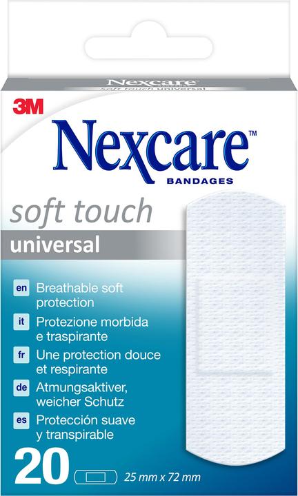 Produktbild Nexcare Soft Touch Universal Pflaster (20 x)