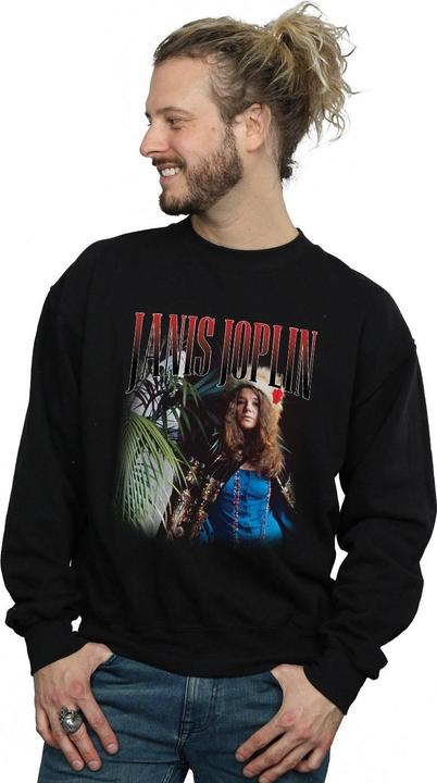 Actual product image Janis Joplin Mens Baron Homage Sweatshirt (XL)