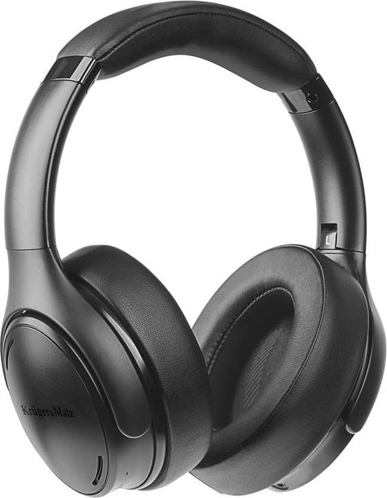 Krüger&Matz Kruger&Matz F3A kabellose Over-Ear-Kopfhörer mit ANC (ANC, 140 h, Kabelgebunden)