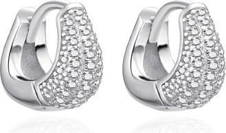 Immagine prodotto Agato - Fashion silver earrings with zircons AGT-E157KW