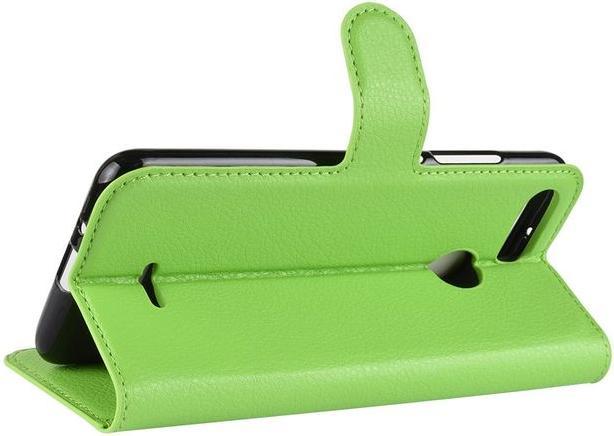 Actual product image MU Classic Litchi Leather Bookcover Series (Xiaomi Redmi 6)