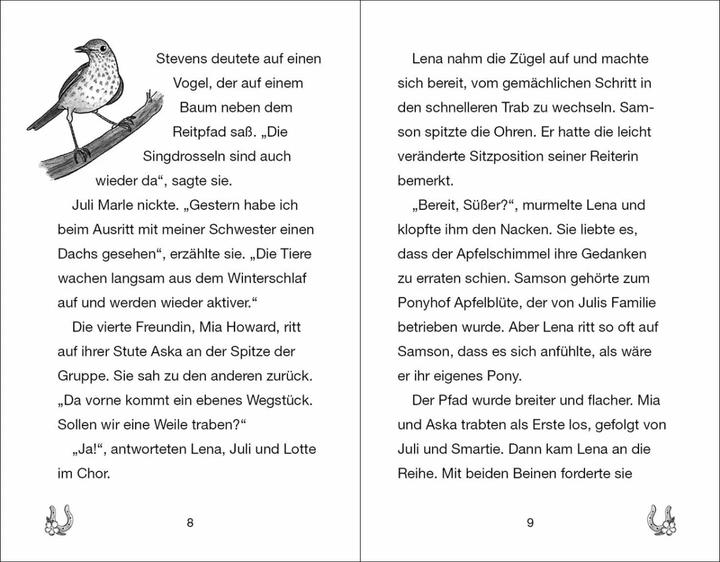 Produktbild Loewe Ponyhof Apfelblüte (Band 22) - Lena und Samson retten den Wald (Deutsch, Pippa Young, Sandra Margineanu, Saeta Hernando, 2024)