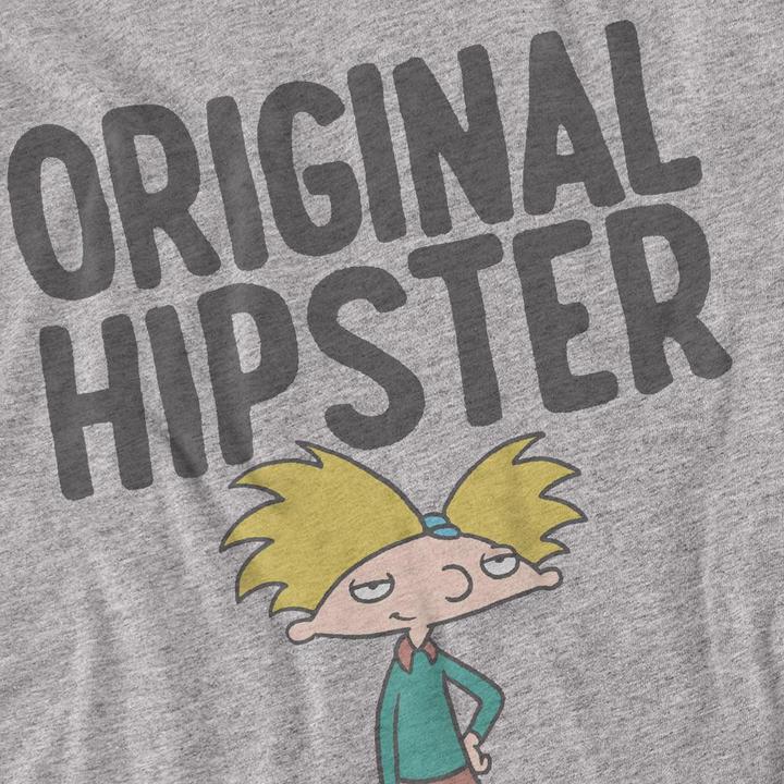Immagine prodotto Hey Arnold! Original Hipster Maglietta Adulto Unisex (L)