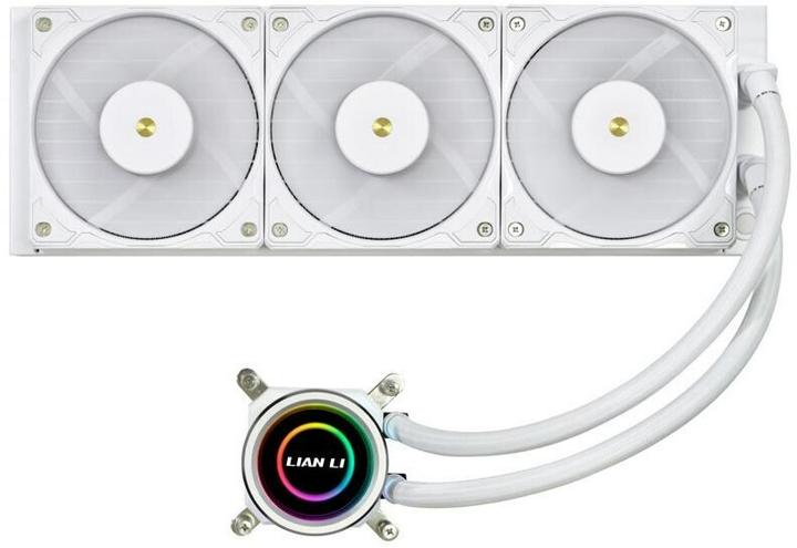 Actual product image Lian-Li GALAHAD II 360 Trinity Performance Complete Water Cooling - white