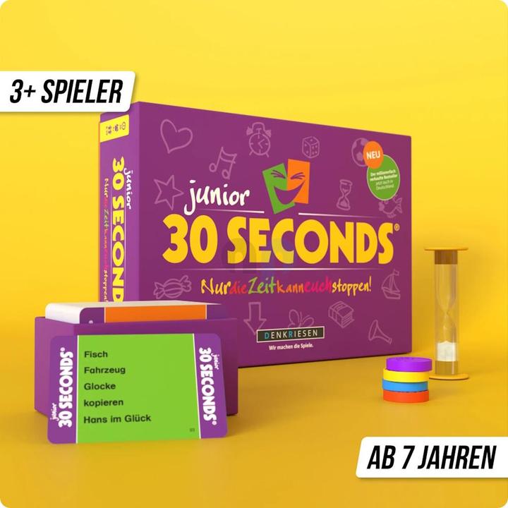 Image du produit Denkriesen 30 Seconds Junior - 'Seul le temps peut vous arrêter! (Allemand)